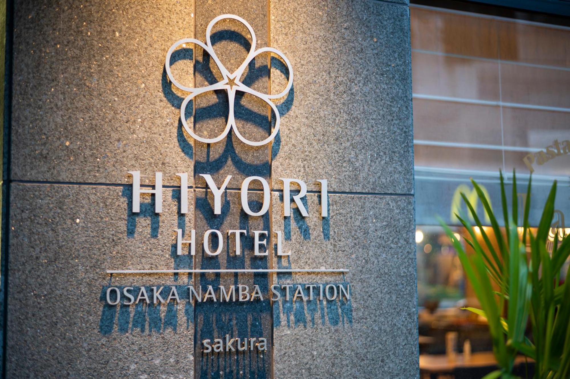 Hiyori Hotel Osaka Namba Station Dış mekan fotoğraf