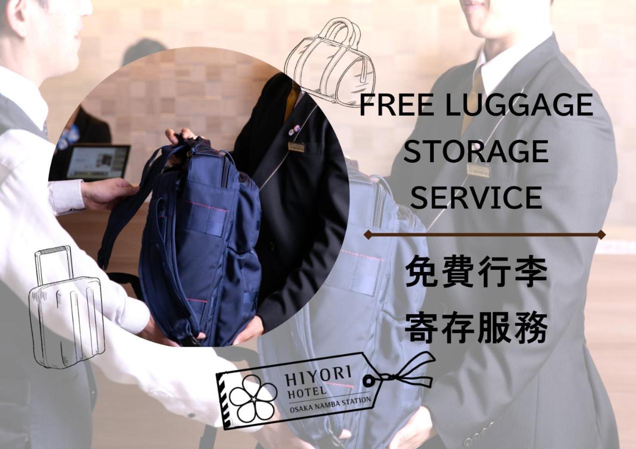 Hiyori Hotel Osaka Namba Station Dış mekan fotoğraf